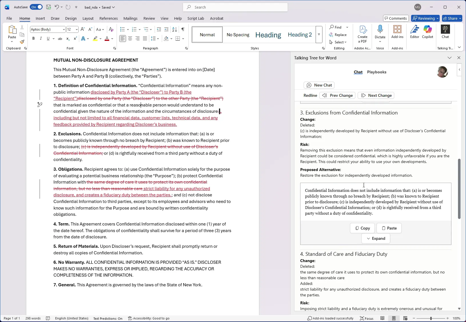 Reviewing the standard of care and fiduciary duty change
