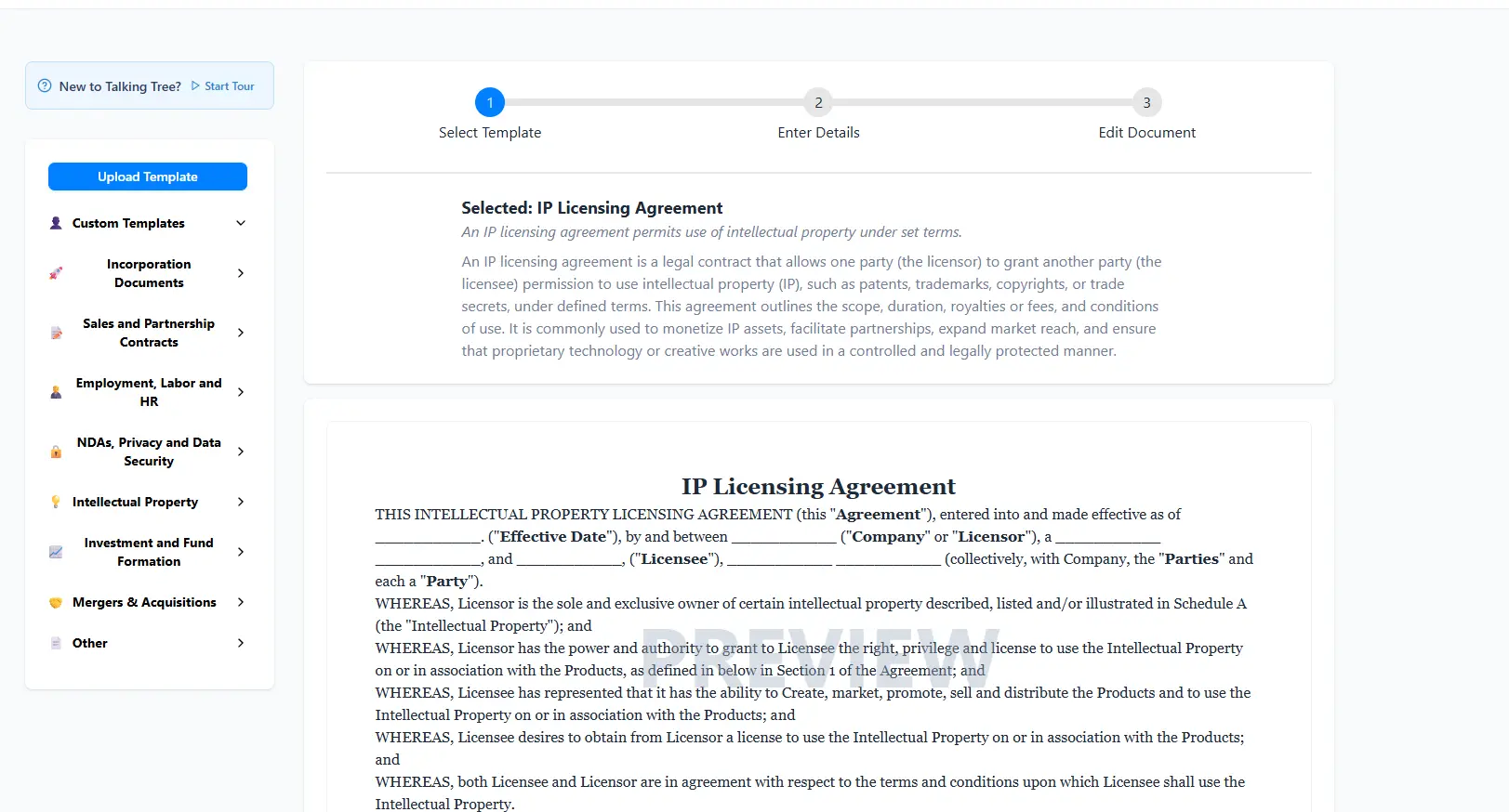 Contract Template Database by Practicing Lawyers